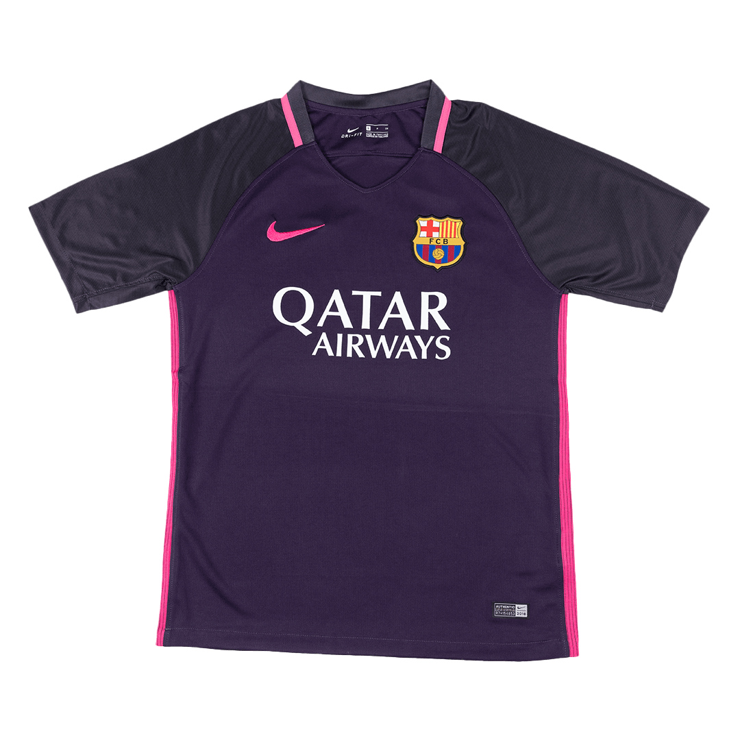 Retro Barcelona Uit Voetbalshirt 2016/17
