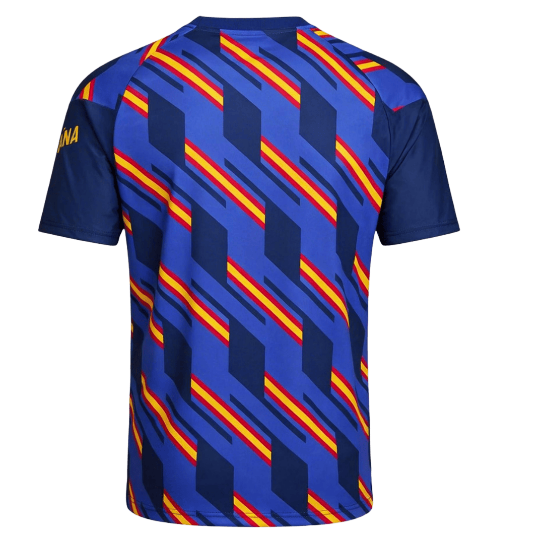 Heren Spain Pre-Match Voetbalshirt WK Voetbal 2026 - achterkant