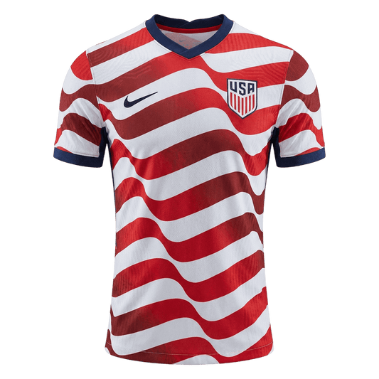 USA Thuis Spelersversie Voetbalshirt WK Voetbal 2026 - Slim Fit - voorkant