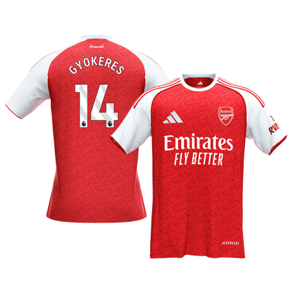 GYÖKERES #14 Heren Arsenal Thuis Voetbalshirt 2025/26 [PREMIUM] - voorkant