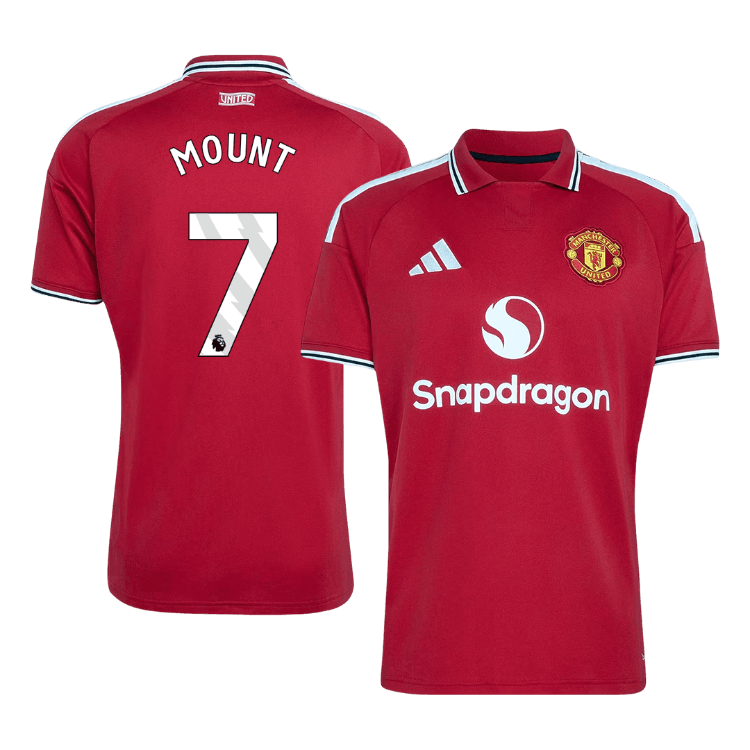 MOUNT #7 Heren Manchester United Thuis Voetbalshirt 2026/27