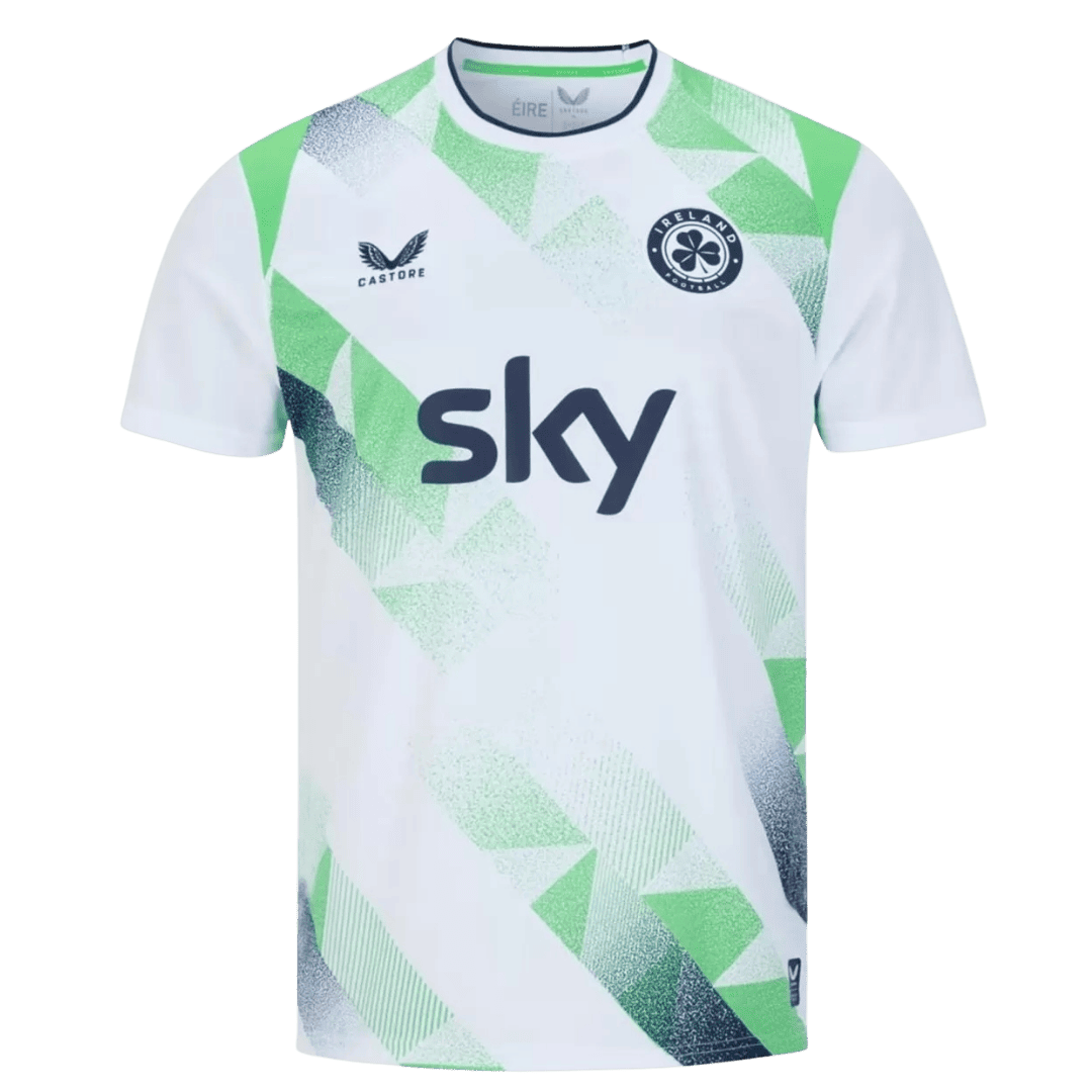 Heren Northern Ireland Uit Voetbalshirt WK Voetbal 2026 - voorkant