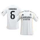 Maillot de football domicile Real Madrid 2025/26 pour homme CAMAVINGA #6 [PREMIUM]