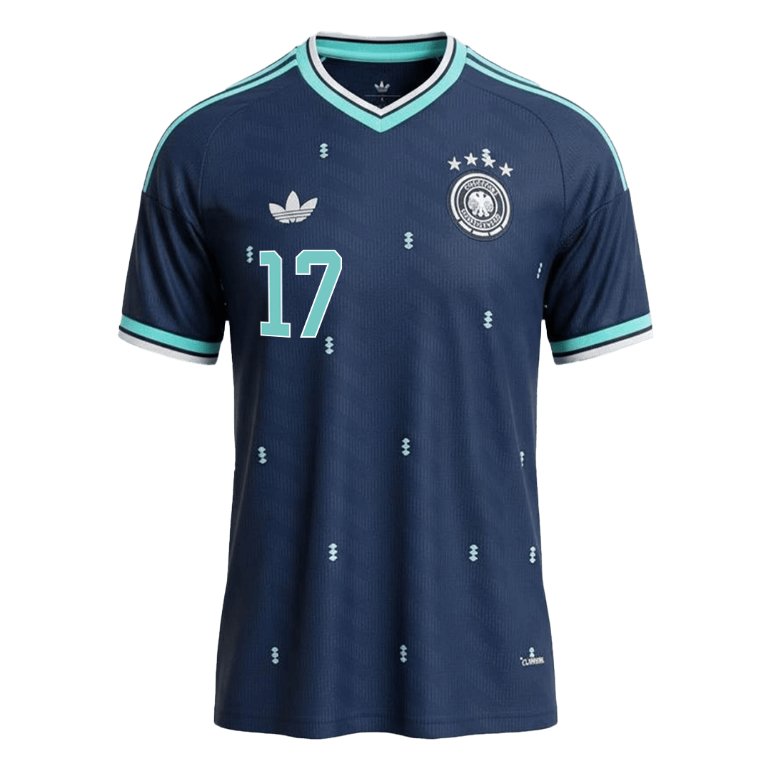 WIRTZ #17 Heren Germany Uit Voetbalshirt WK Voetbal 2026 - extra
