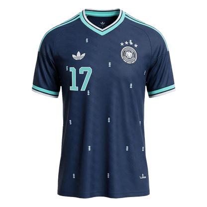 WIRTZ #17 Heren Germany Uit Voetbalshirt WK Voetbal 2026 - extra