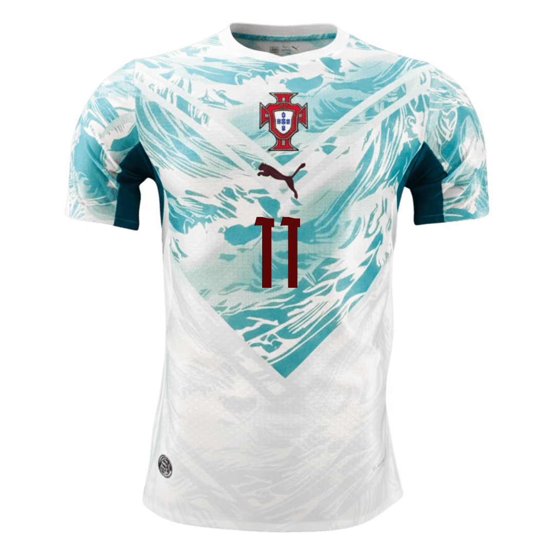 JOÃO FÉLIX #11 Portugal Uit Spelersversie Voetbalshirt WK Voetbal 2026 - Slim Fit