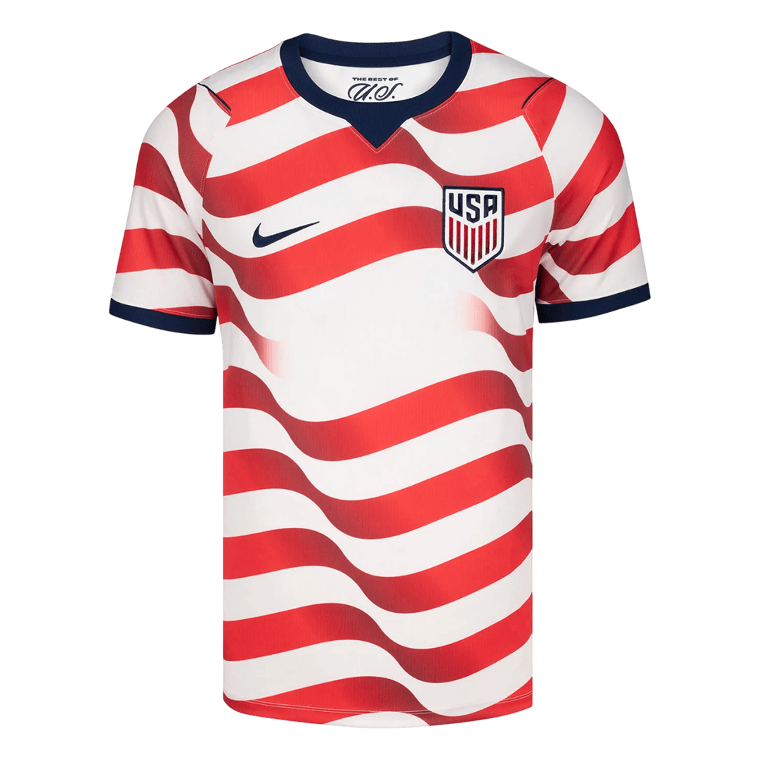 Heren USA Thuis Voetbalshirt WK Voetbal 2026 - voorkant