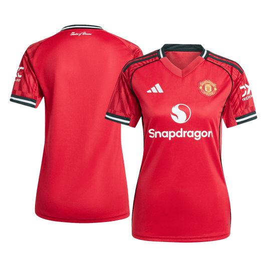 Dames Manchester United Thuis Voetbalshirt 2025/26