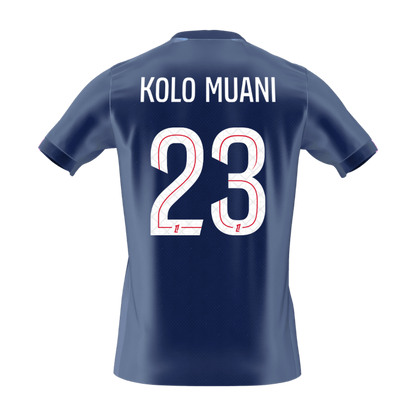 KOLO MUANI #23 Heren PSG Thuis Voetbalshirt 2025/26 [PREMIUM]