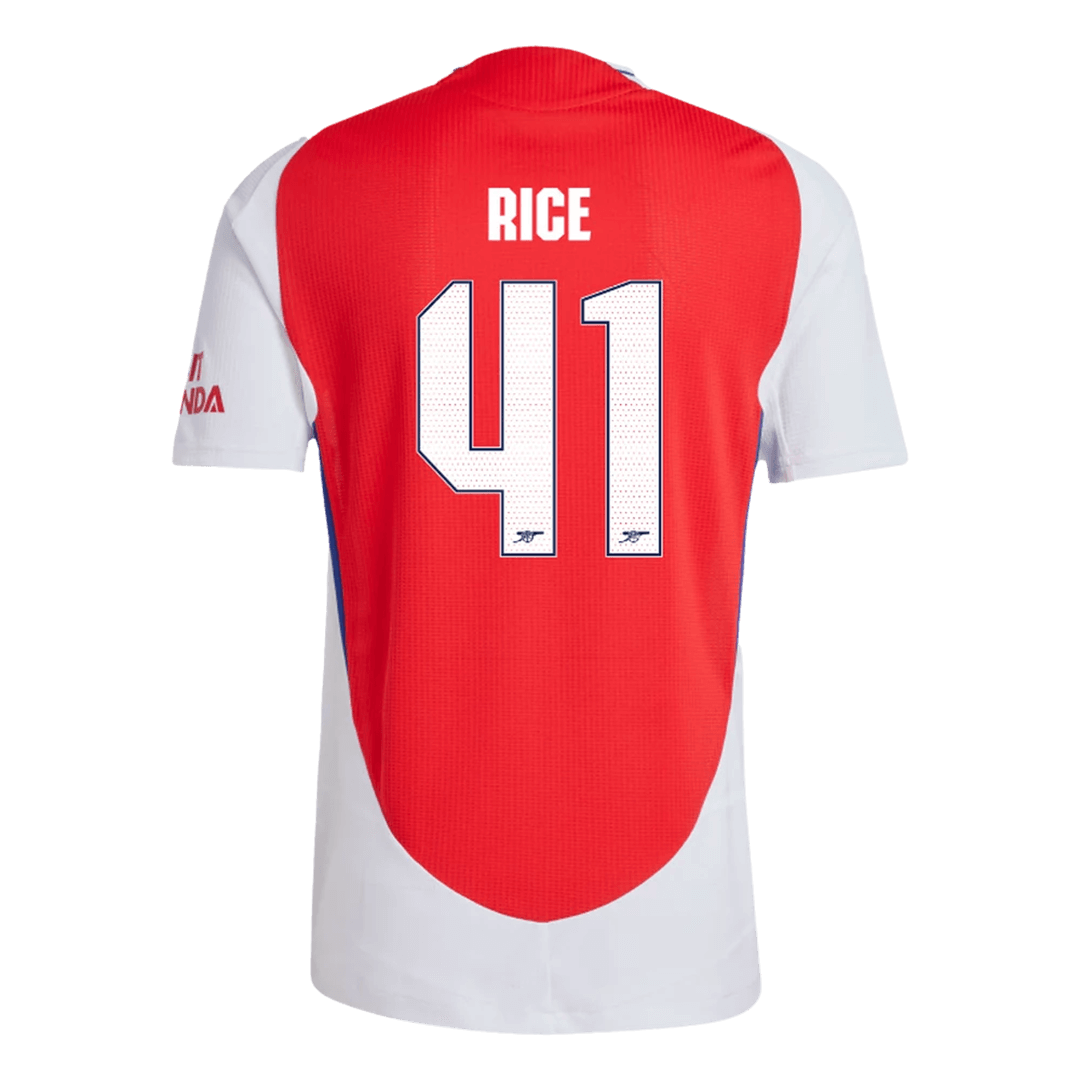 RICE #41 Arsenal Thuis Spelersversie Voetbalshirt 2024/25 - UCL - Slim Fit - foto 12