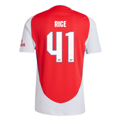RICE #41 Arsenal Thuis Spelersversie Voetbalshirt 2024/25 - UCL - Slim Fit - foto 12