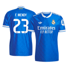 Maillot de football F. MENDY n° 23 Real Madrid, troisième version joueur, saison 2025/26 - Coupe ajustée