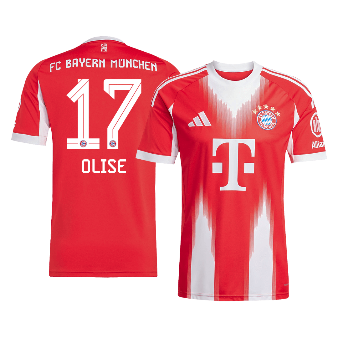 OLISE #17 Heren Bayern Munich Thuis Voetbalshirt 2025/26 [PREMIUM]