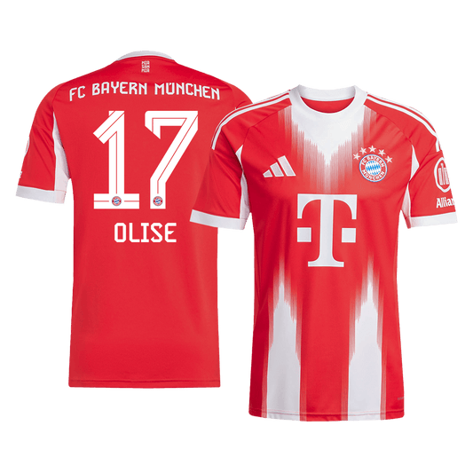 OLISE #17 Heren Bayern Munich Thuis Voetbalshirt 2025/26 [PREMIUM]