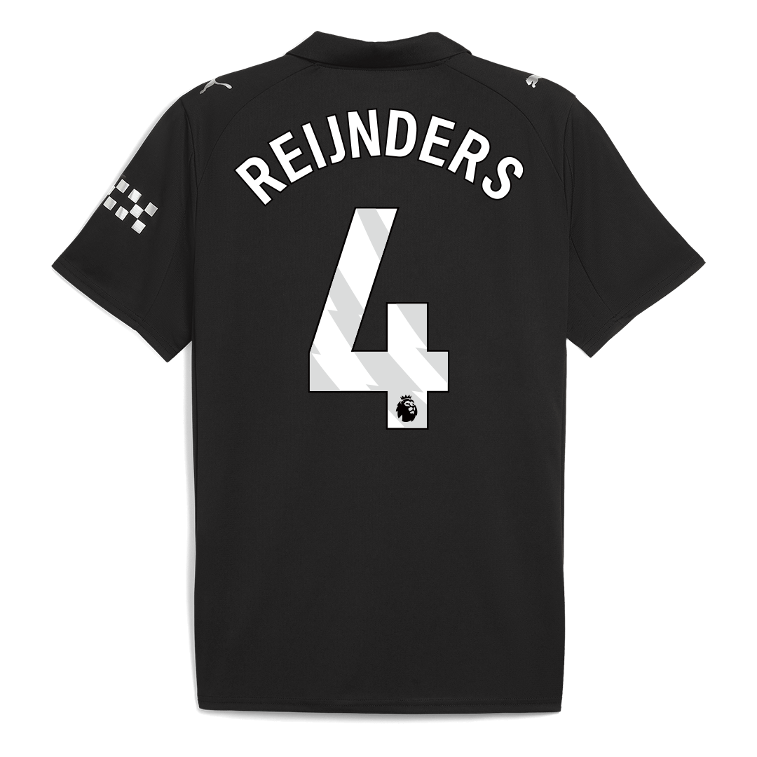 REIJNDERS #4 Heren Manchester City Uit Voetbalshirt 2025/26