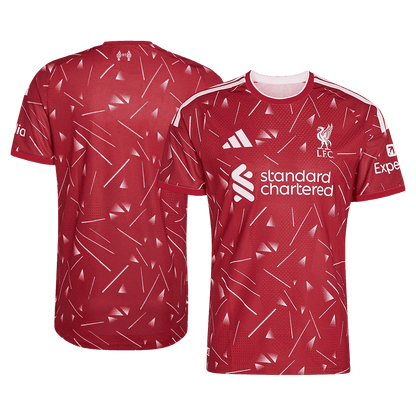 Liverpool Thuis Spelersversie Voetbalshirt 2026/27 - Slim Fit - achterkant