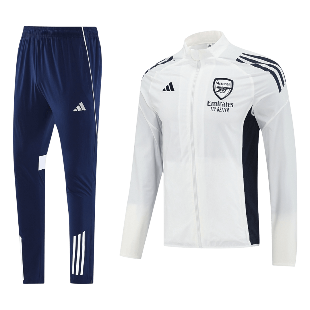 Arsenal Trainingsjack Set(top+broek) 2025/26 White
