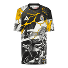 Heren Real Madrid X Marvel Voetbalshirt 2025/26 Zwart-wit