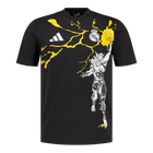Heren Real Madrid X Marvel Voetbalshirt 2025/26 Zwart