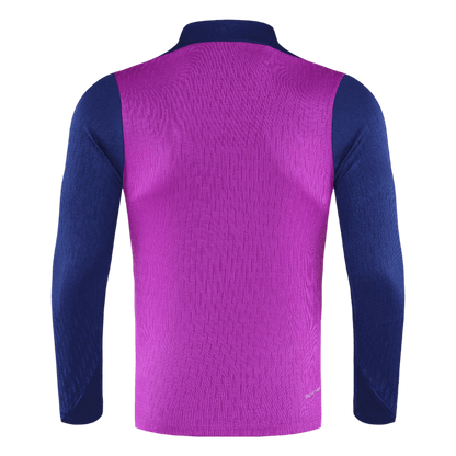 Barcelona Joggingpak met rit Set(top+broek) 2025/26 Purple