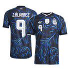 J. ÁLVAREZ #9 Argentina Uit Spelersversie Voetbalshirt WK Voetbal 2026 - Slim Fit