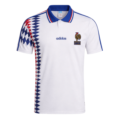 Retro France Uit Voetbalshirt 1994 - voorkant