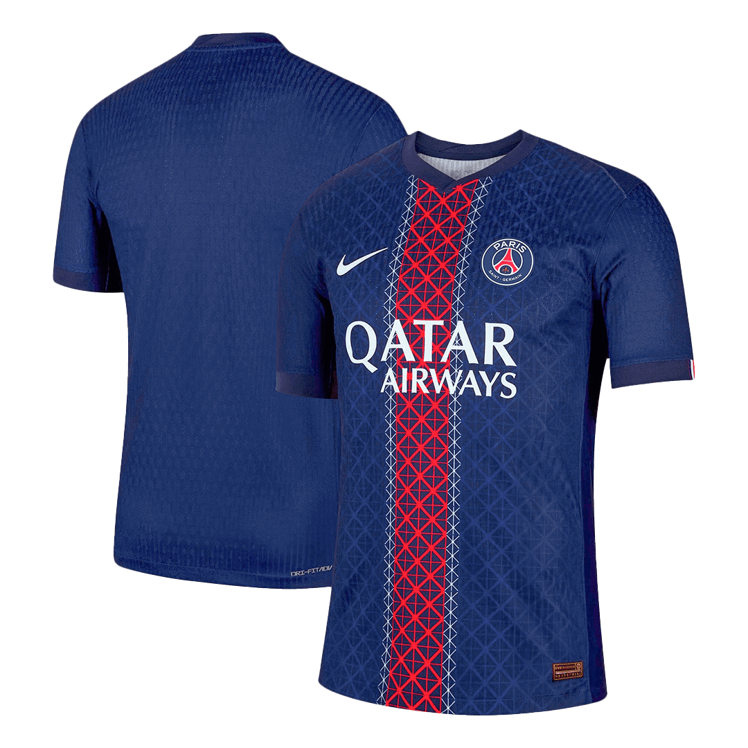 PSG Thuis Spelersversie Voetbalshirt 2025/26 - Slim Fit