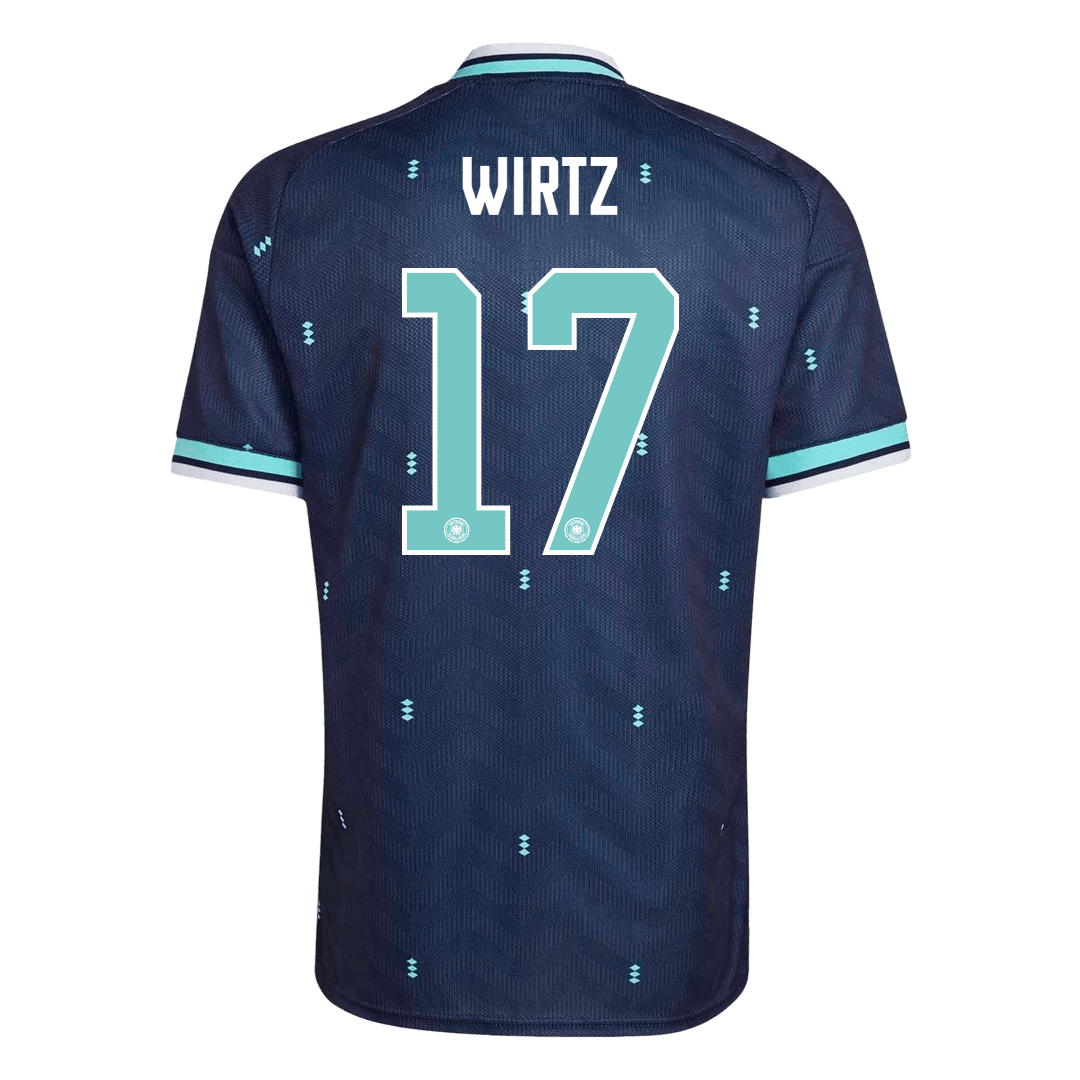WIRTZ #17 Heren Germany Uit Voetbalshirt WK Voetbal 2026 - foto 9
