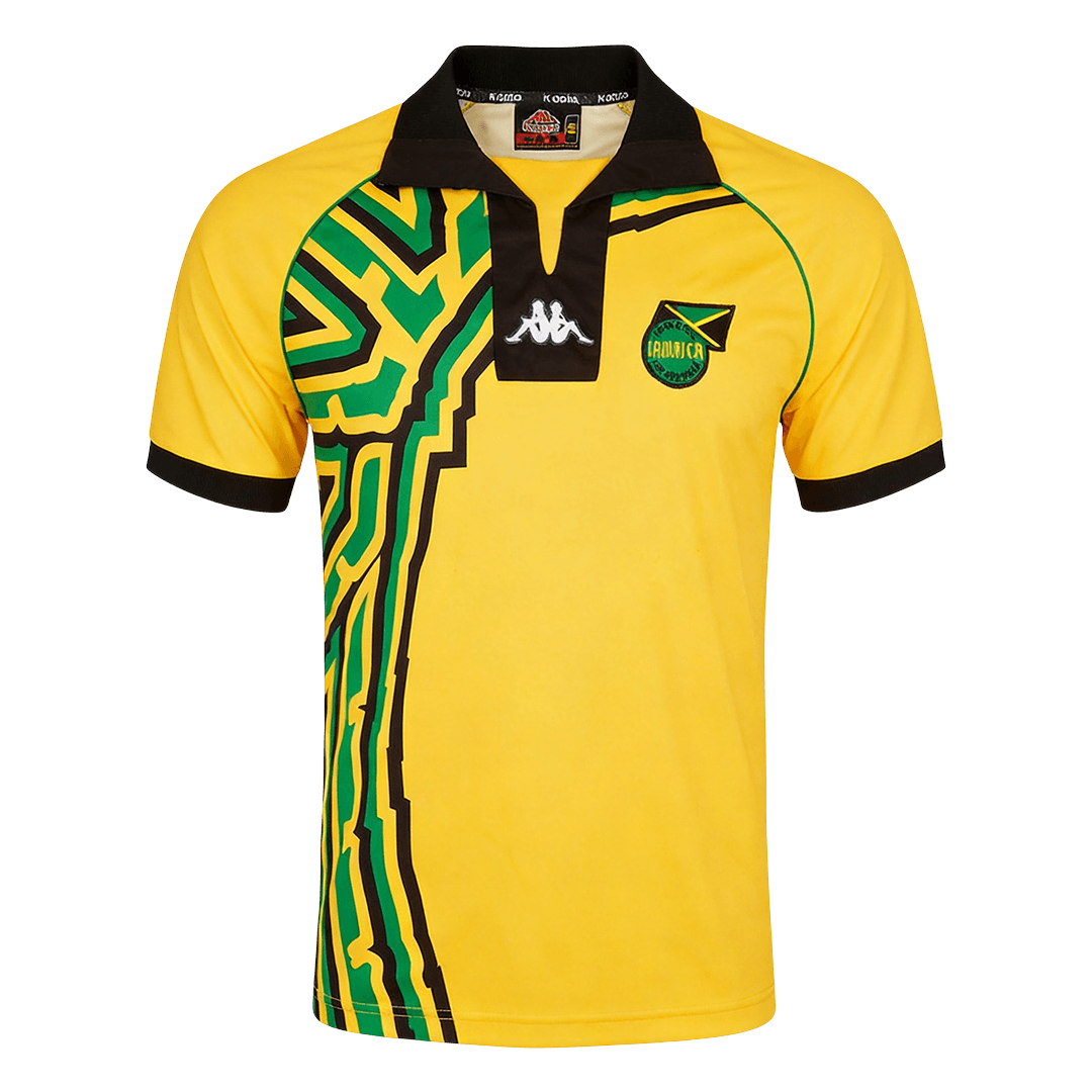 Retro Jamaica Thuis Voetbalshirt 1998 - voorkant
