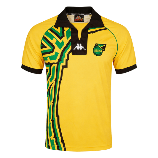 Retro Jamaica Thuis Voetbalshirt 1998 - voorkant