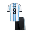 J.ÁLVAREZ #9 Jeugd Argentina Thuis Tenue 2026 [PREMIUM]