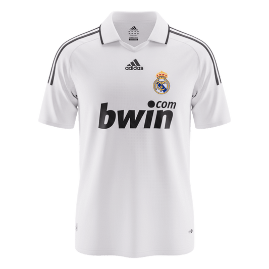 Retro Real Madrid Thuis Voetbalshirt 2008/09