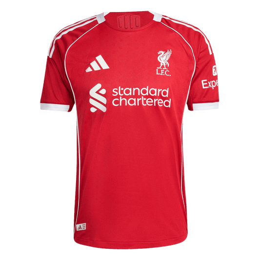 Liverpool Thuis Spelersversie Voetbalshirt 2025/26 - Slim Fit