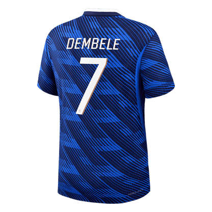 DEMBELE #7 France Thuis Spelersversie Voetbalshirt WK Voetbal 2026 - Slim Fit - foto 9