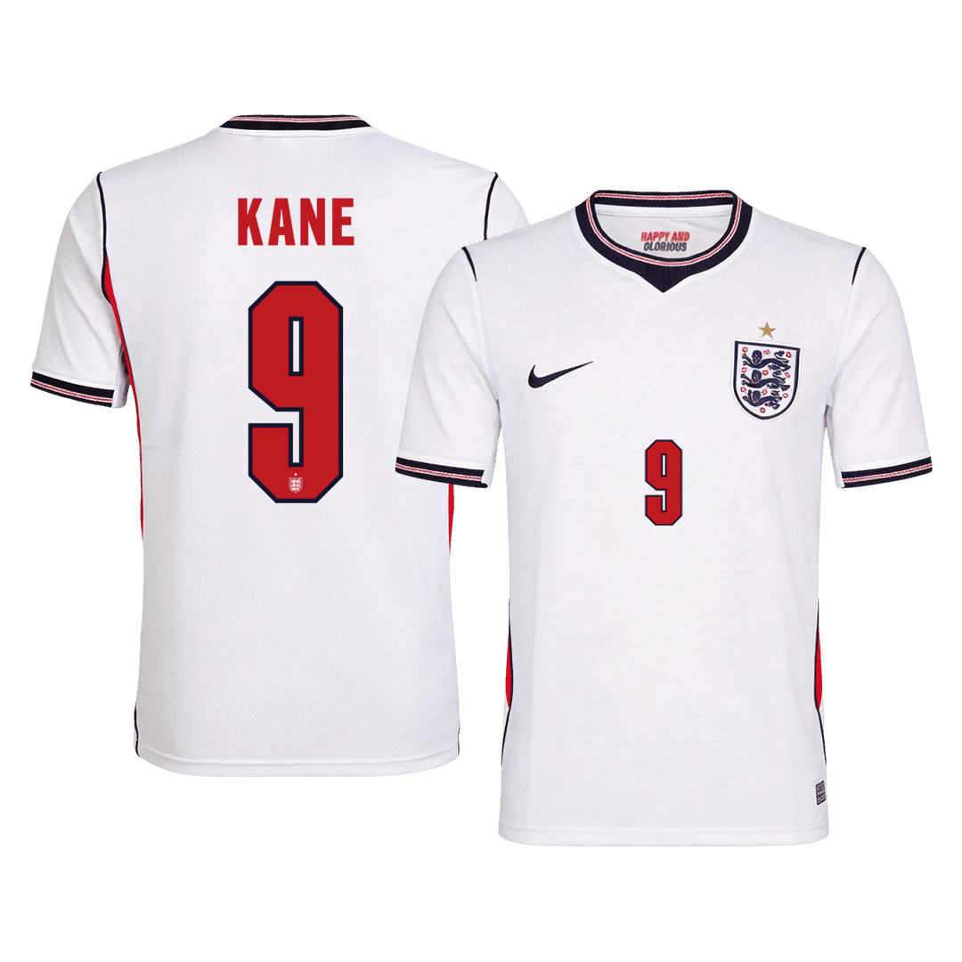 KANE #9 Heren England Thuis Voetbalshirt WK Voetbal 2026 - voorkant