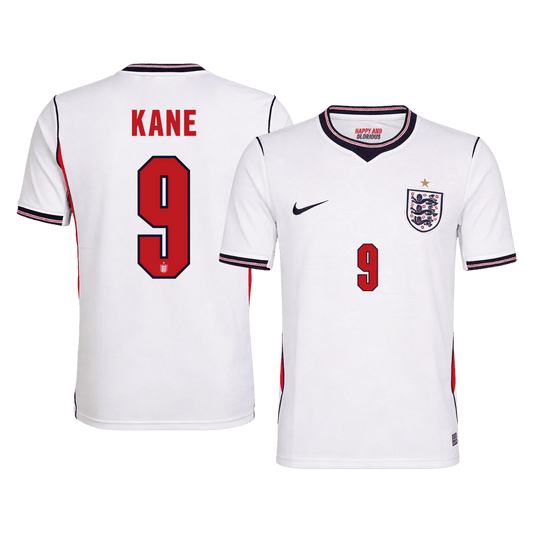 KANE #9 Heren England Thuis Voetbalshirt WK Voetbal 2026 - voorkant