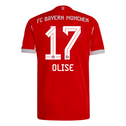 OLISE #17 Bayern Munich Thuis Spelersversie Voetbalshirt 2025/26 - Slim Fit