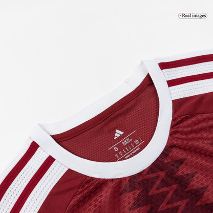 Qatar Thuis Spelersversie Voetbalshirt WK Voetbal 2026 - Slim Fit - extra