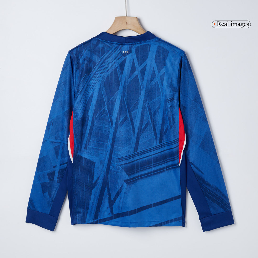 Heren Chelsea Thuis Lange Mouwen Voetbalshirt 2025/26