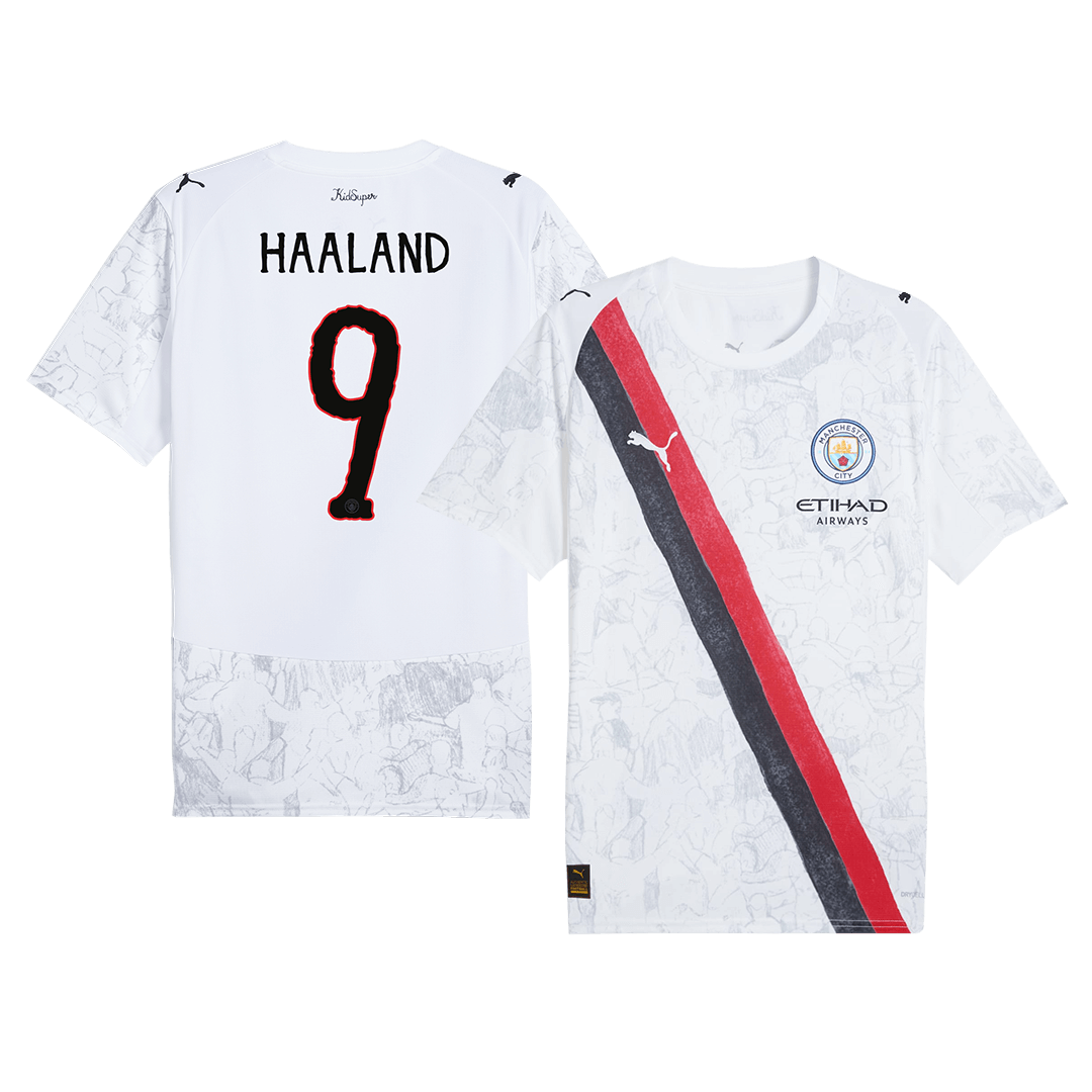 HAALAND #9 Heren Manchester City KidSuper Voetbalshirt 2025/26 - Club World Cup