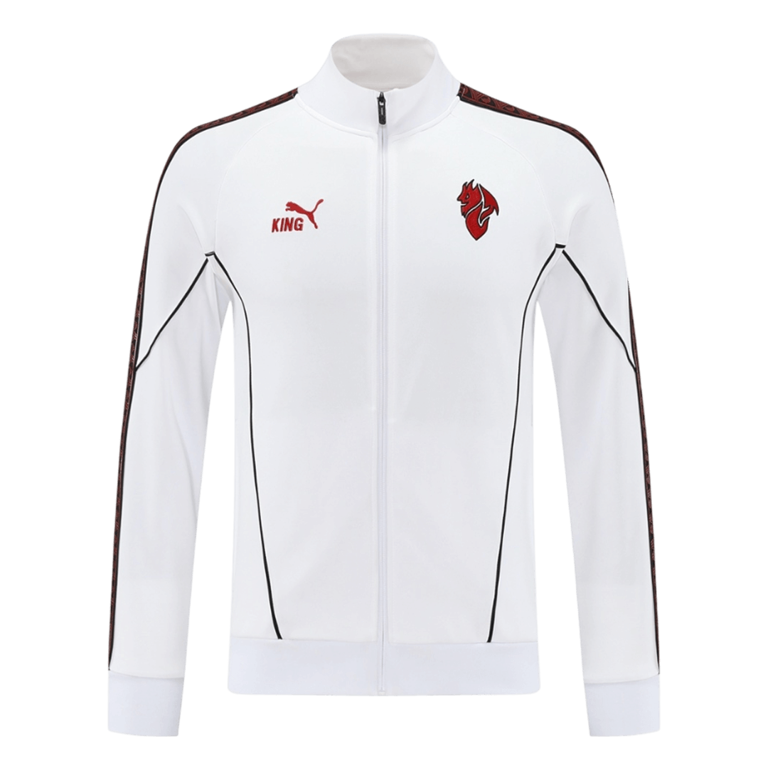 AC Milan Trainingsjack Set(Jas+Broek) 2025/26 White