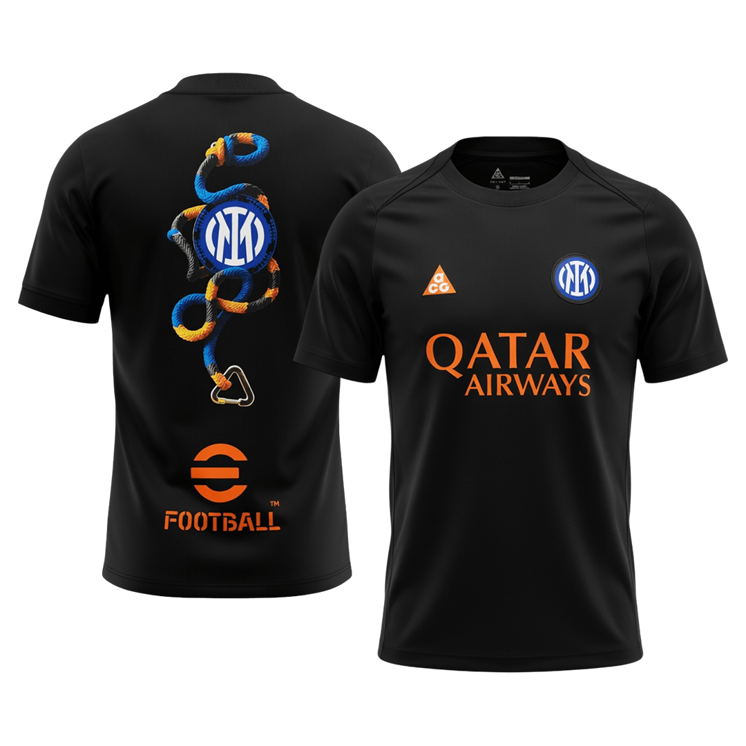 Heren Inter Milan Pre-Match Voetbalshirt 2025/26 - achterkant