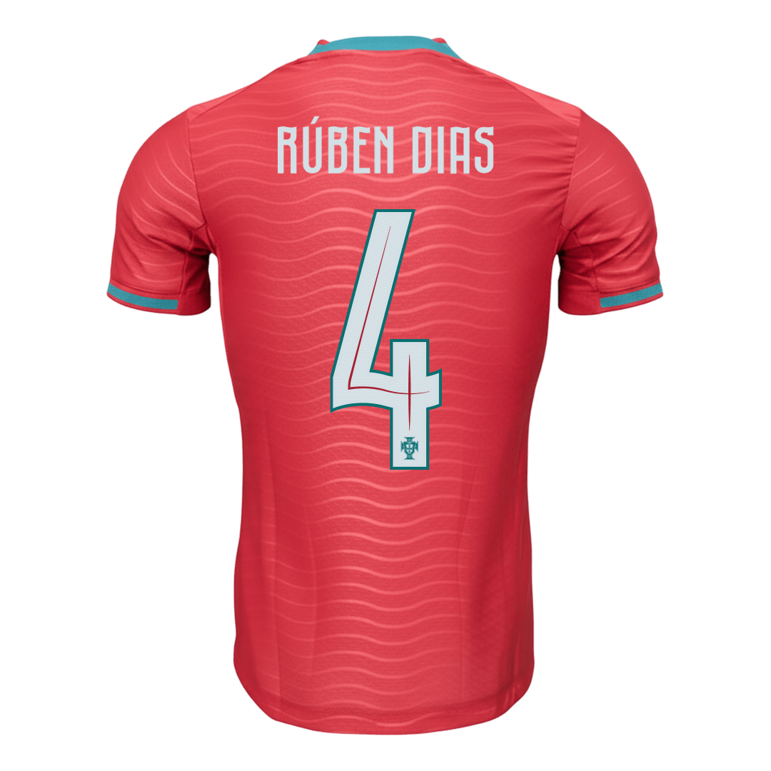 RÚBEN DIAS #4 Portugal Thuis Spelersversie Voetbalshirt 2026 - Slim Fit