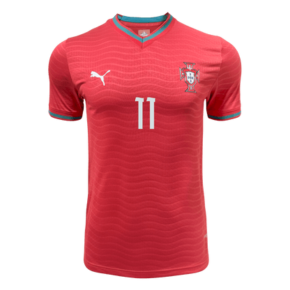 JOÃO FÉLIX #11 Portugal Thuis Spelersversie Voetbalshirt WK Voetbal 2026 - Slim Fit