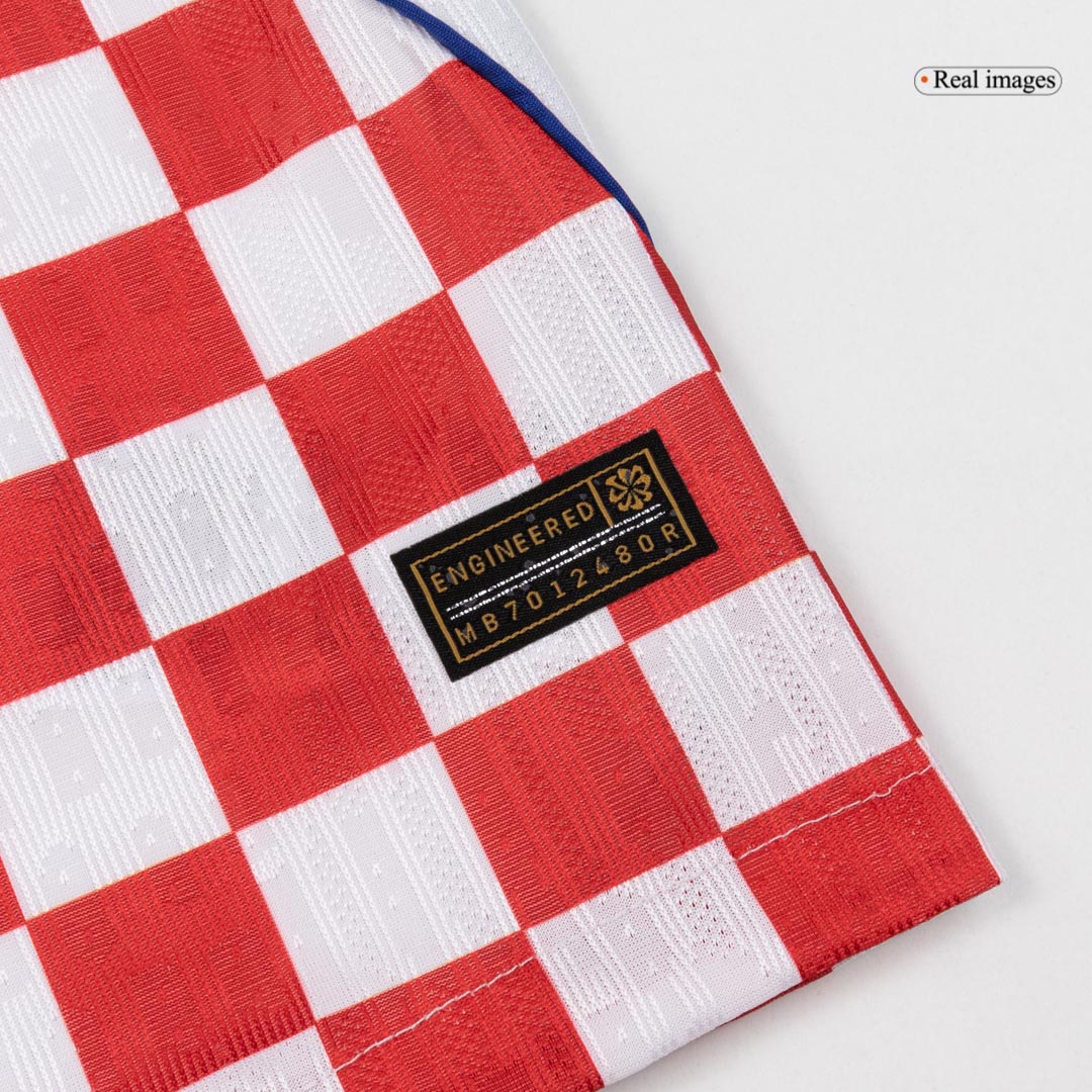 MODRIĆ #10 Croatia Thuis Spelersversie Voetbalshirt WK Voetbal 2026 - Slim Fit