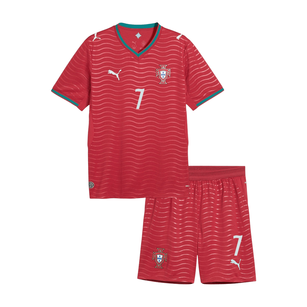 RONALDO #7 Jeugd Portugal Thuis Tenue 2026 [PREMIUM]