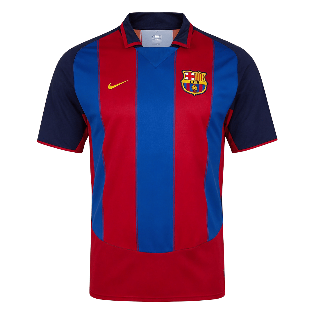 Retro Barcelona thuisshirt 2003/04