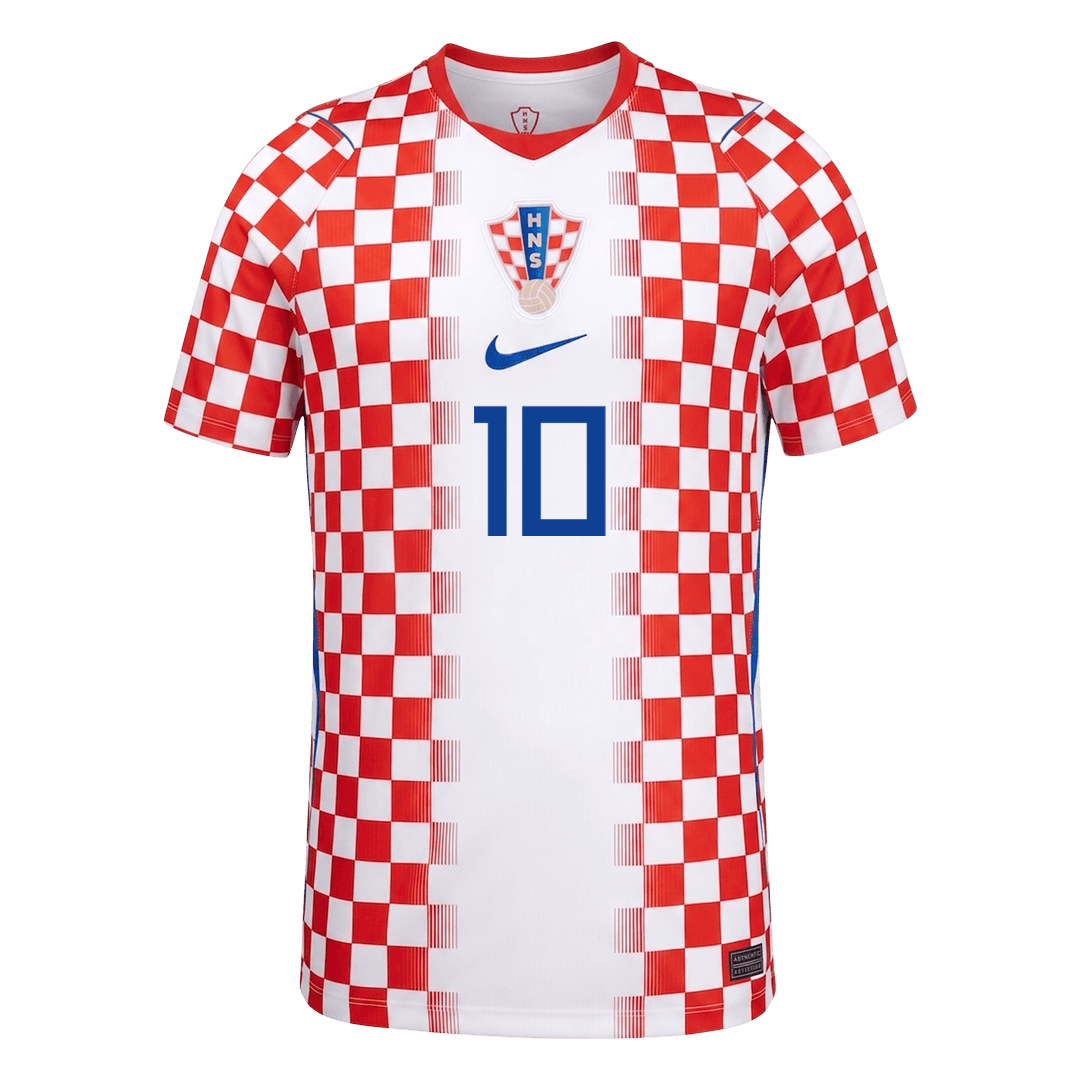 MODRIĆ #10 Heren Croatia Thuis Voetbalshirt WK Voetbal 2026