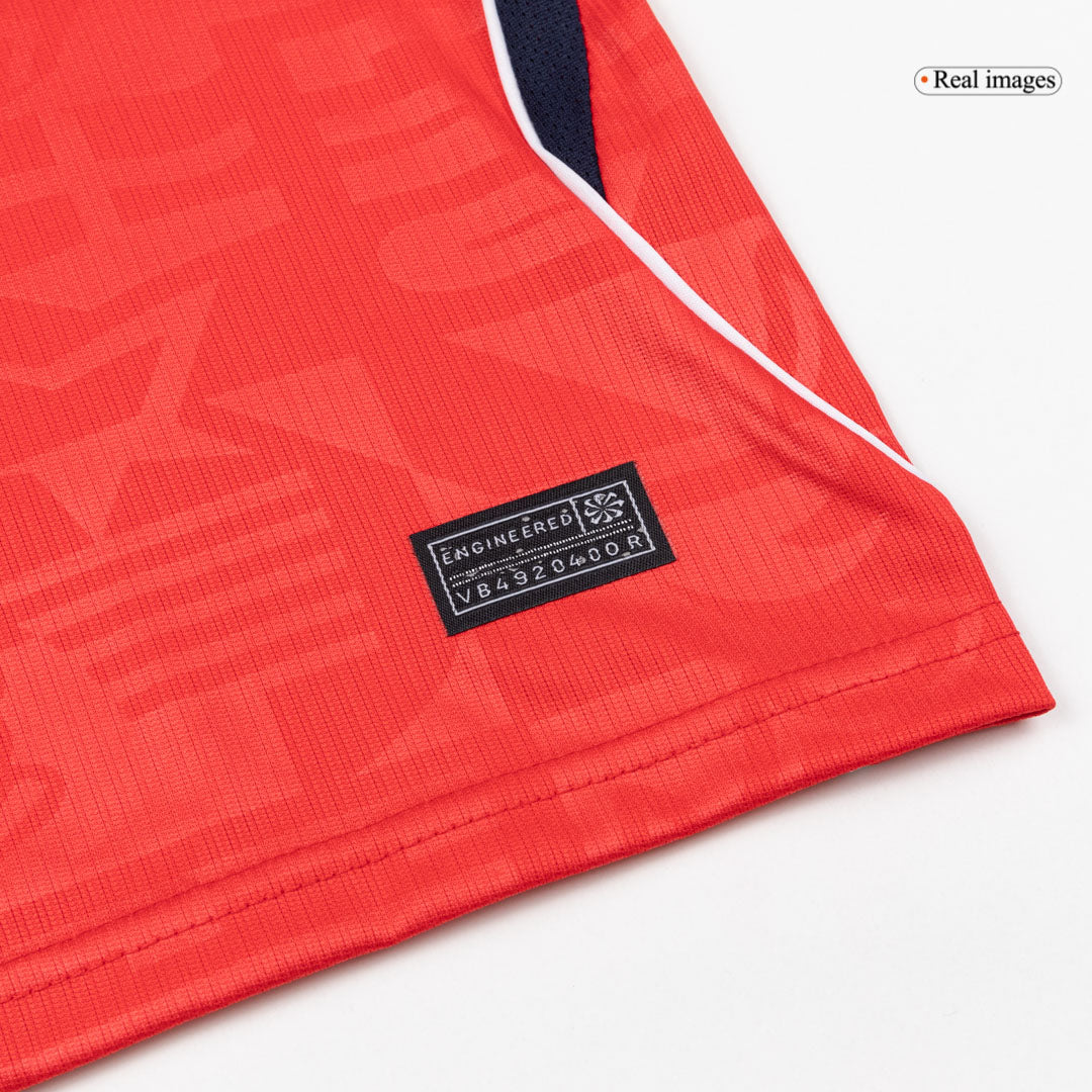 Jeugd England Uit Tenue WK Voetbal 2026 - close-up
