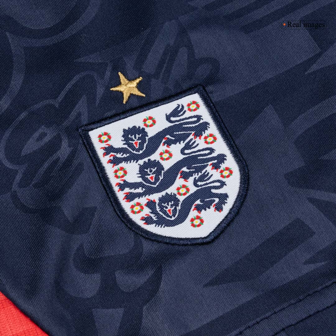 Jeugd England Uit Tenue WK Voetbal 2026 - detail